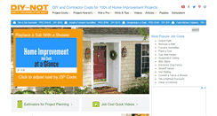 Desktop Screenshot of diyornot.com